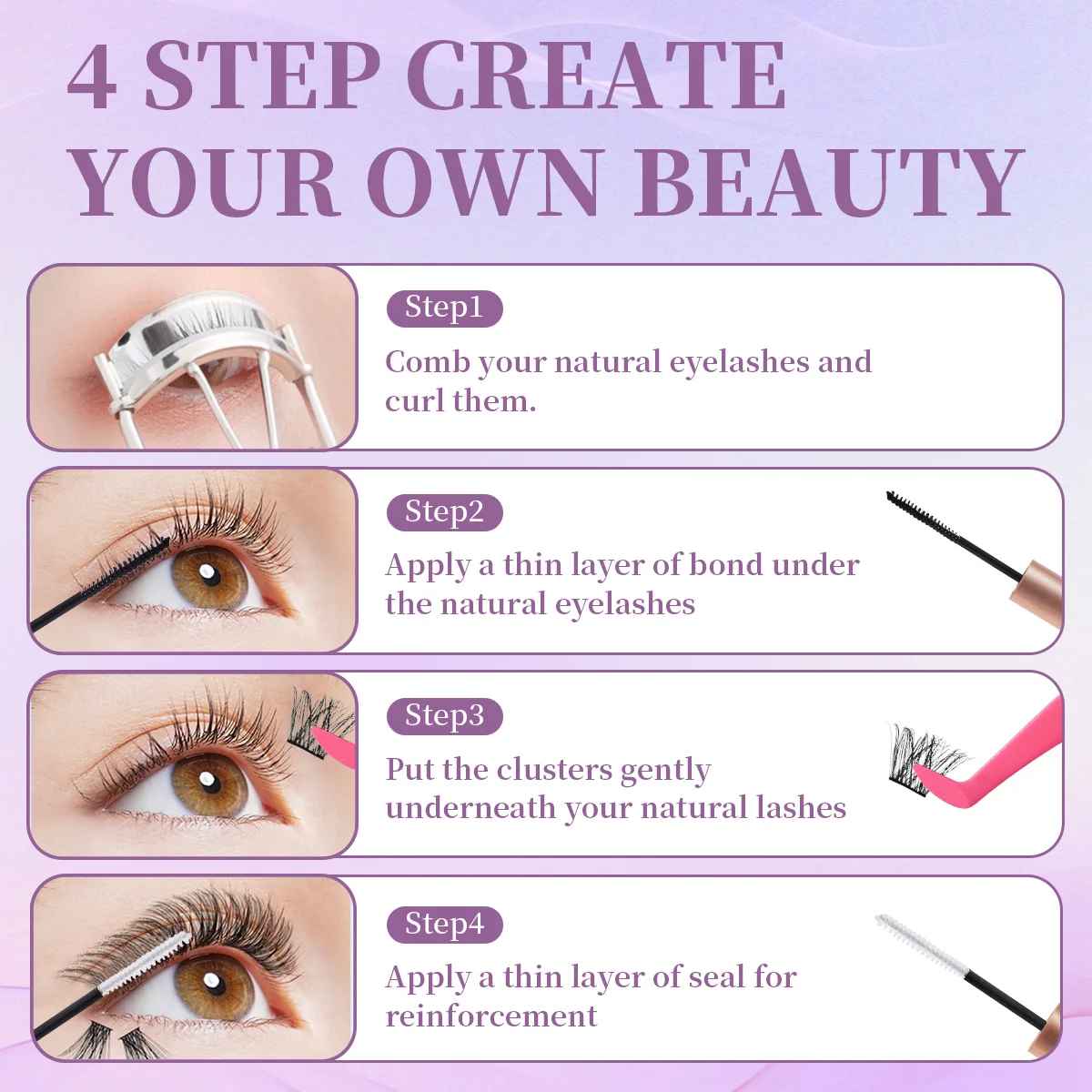 Senomi ISEEN® Eyelash Cluster Kit